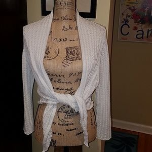 White XL Banana Republic Cardigan EUC